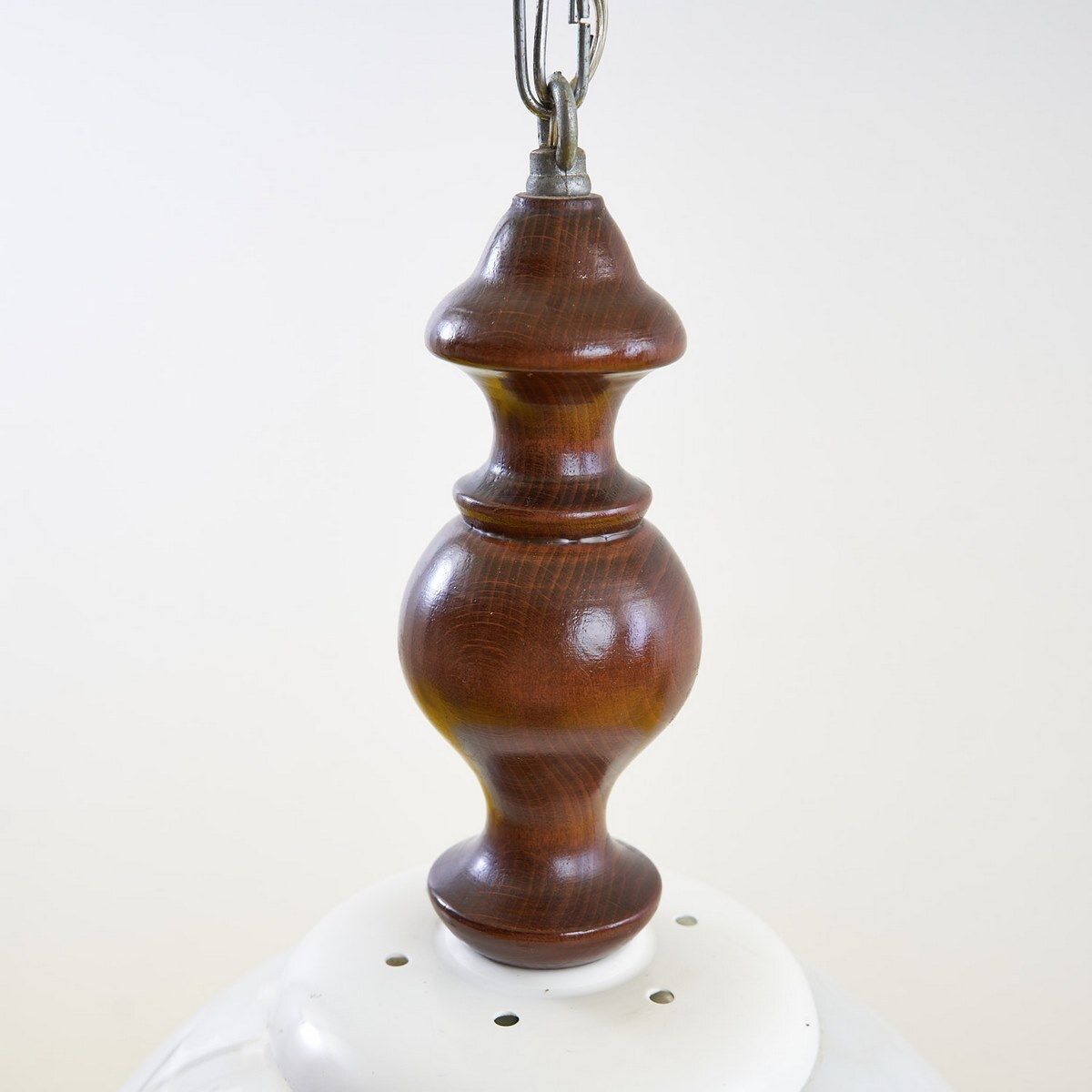 Vintage Glass Ball Chandelier From The 70s photo 339.0