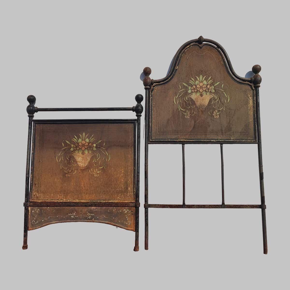 Vintage Wrought Iron Bed