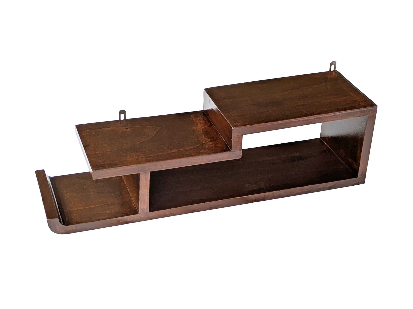 Italian Wood Art Deco Shelf In The Style Of Domus Nova, 1930s photo furniture