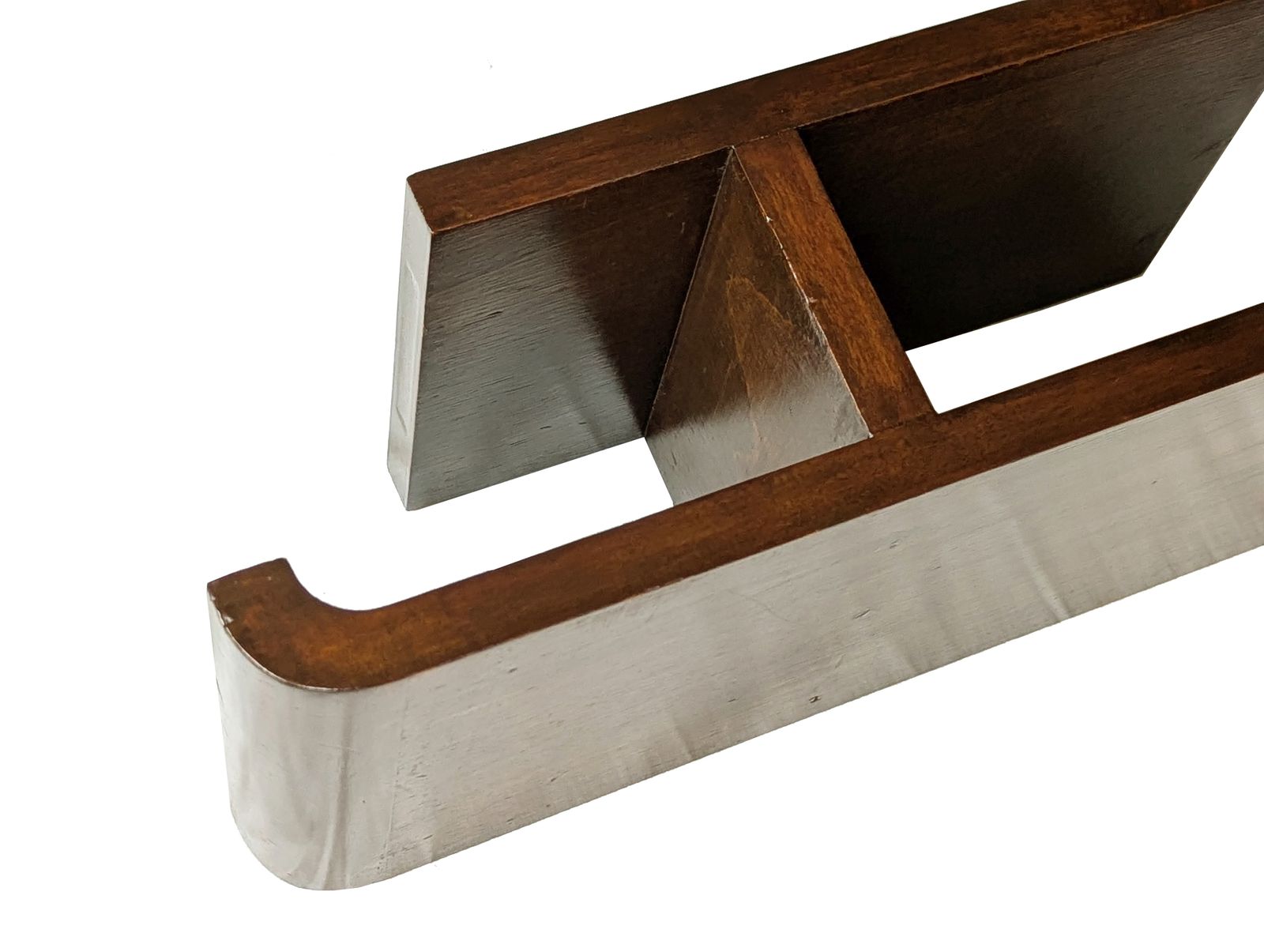 photo for sale Italian Wood Art Deco Shelf In The Style Of Domus Nova, 1930s