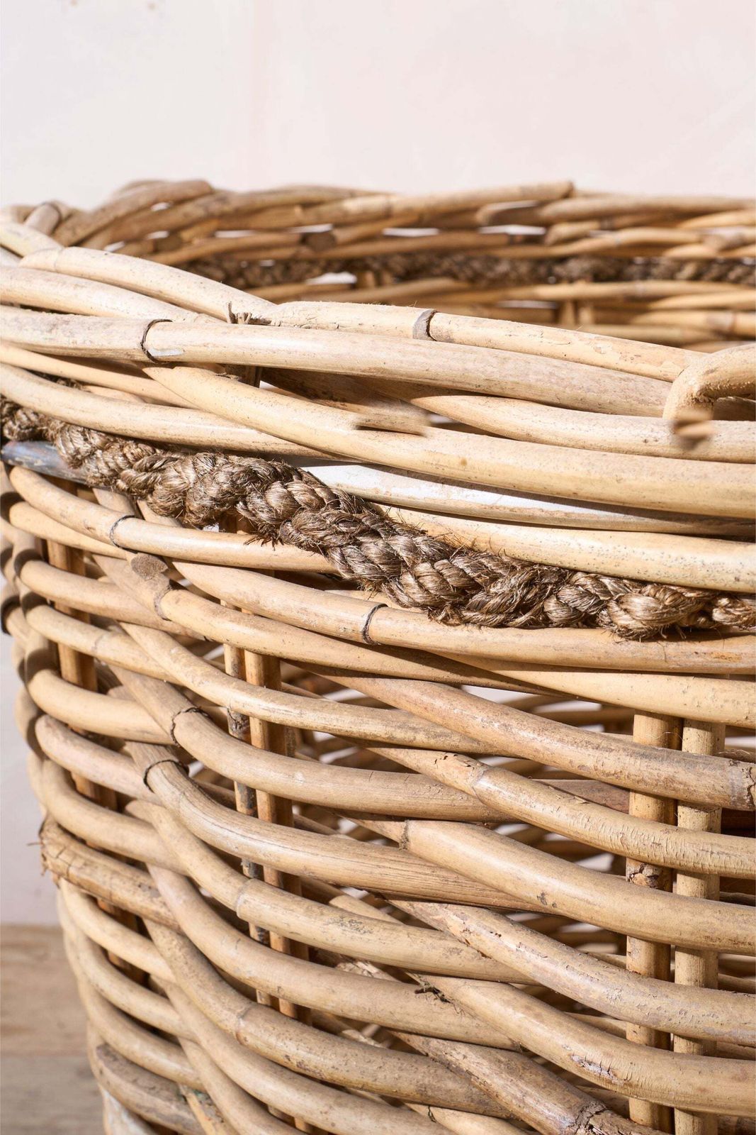 Huge Early 20th Century Wicker Mill Basket photo 1030.0