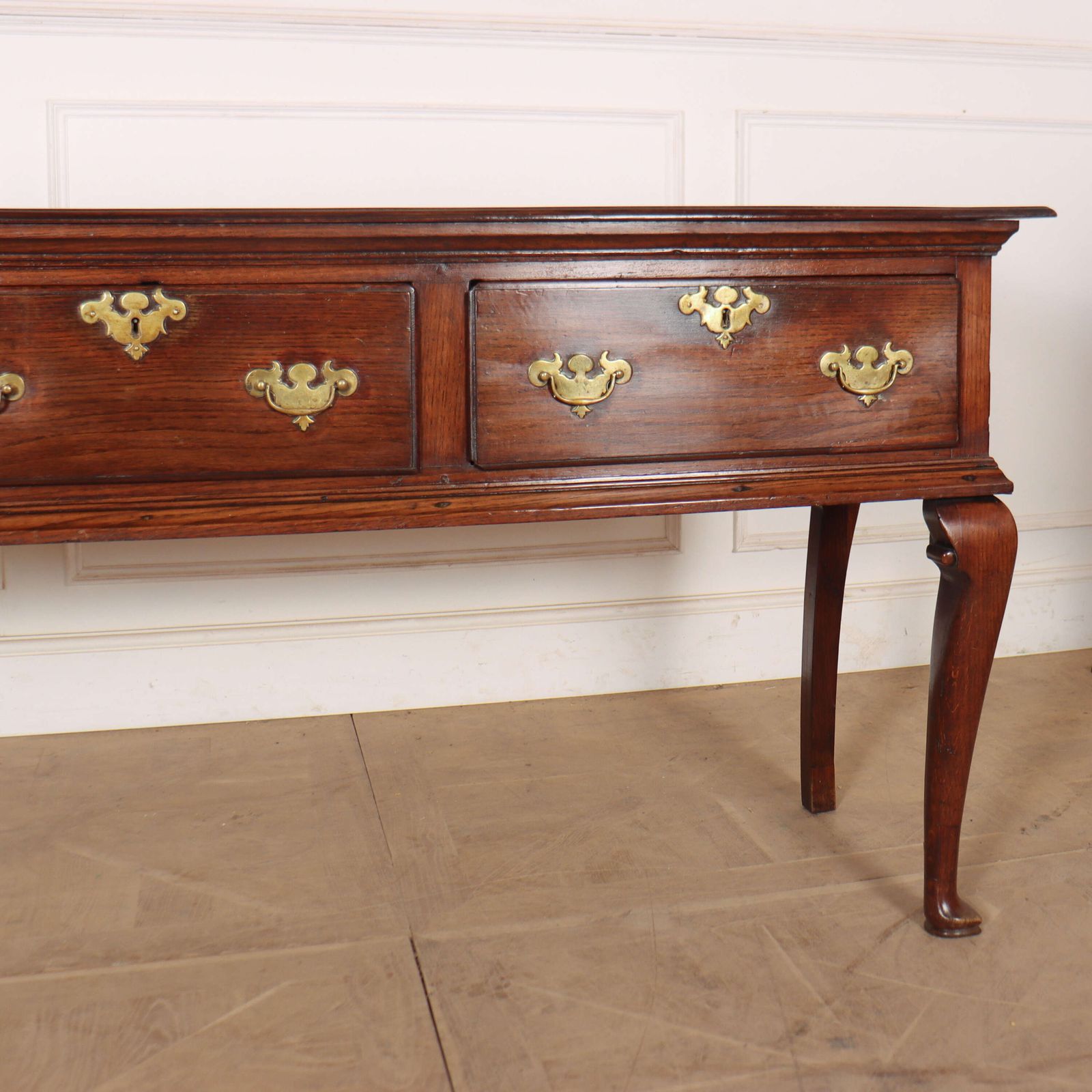 English Oak Dresser Base, 1700s photo Furniture