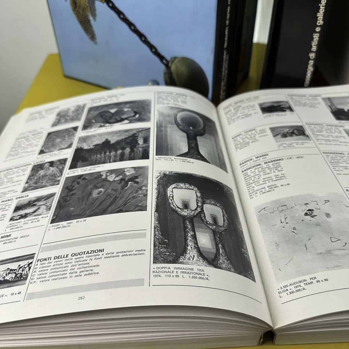 Part Of Bolaffi National Catalogue Of Modern Art photo Home Decor