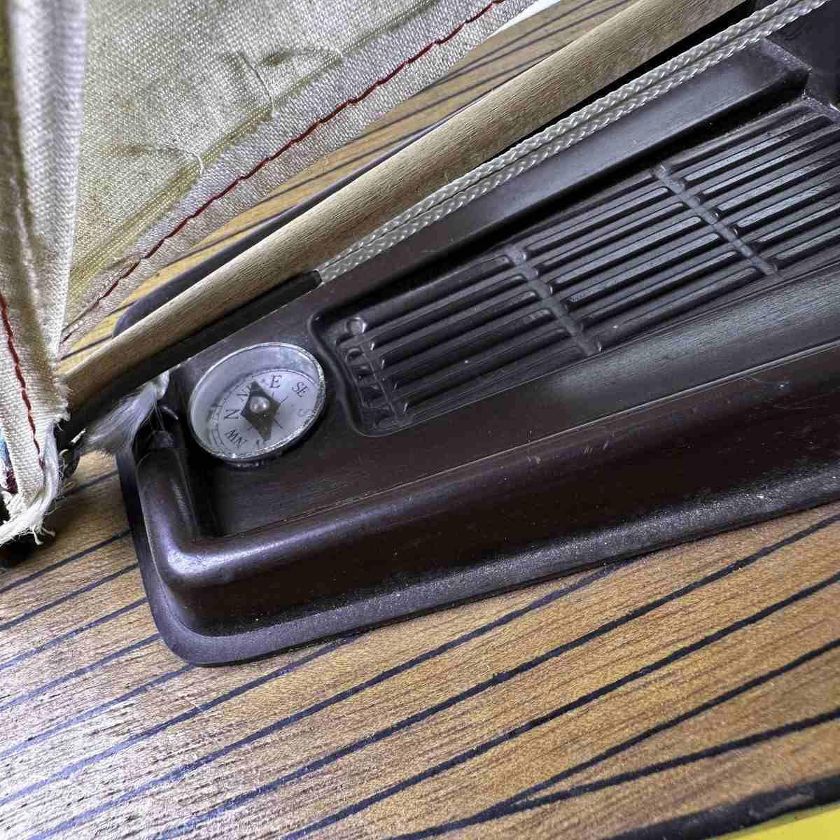 Vintage Toy Sailboat Monsun photo vintage