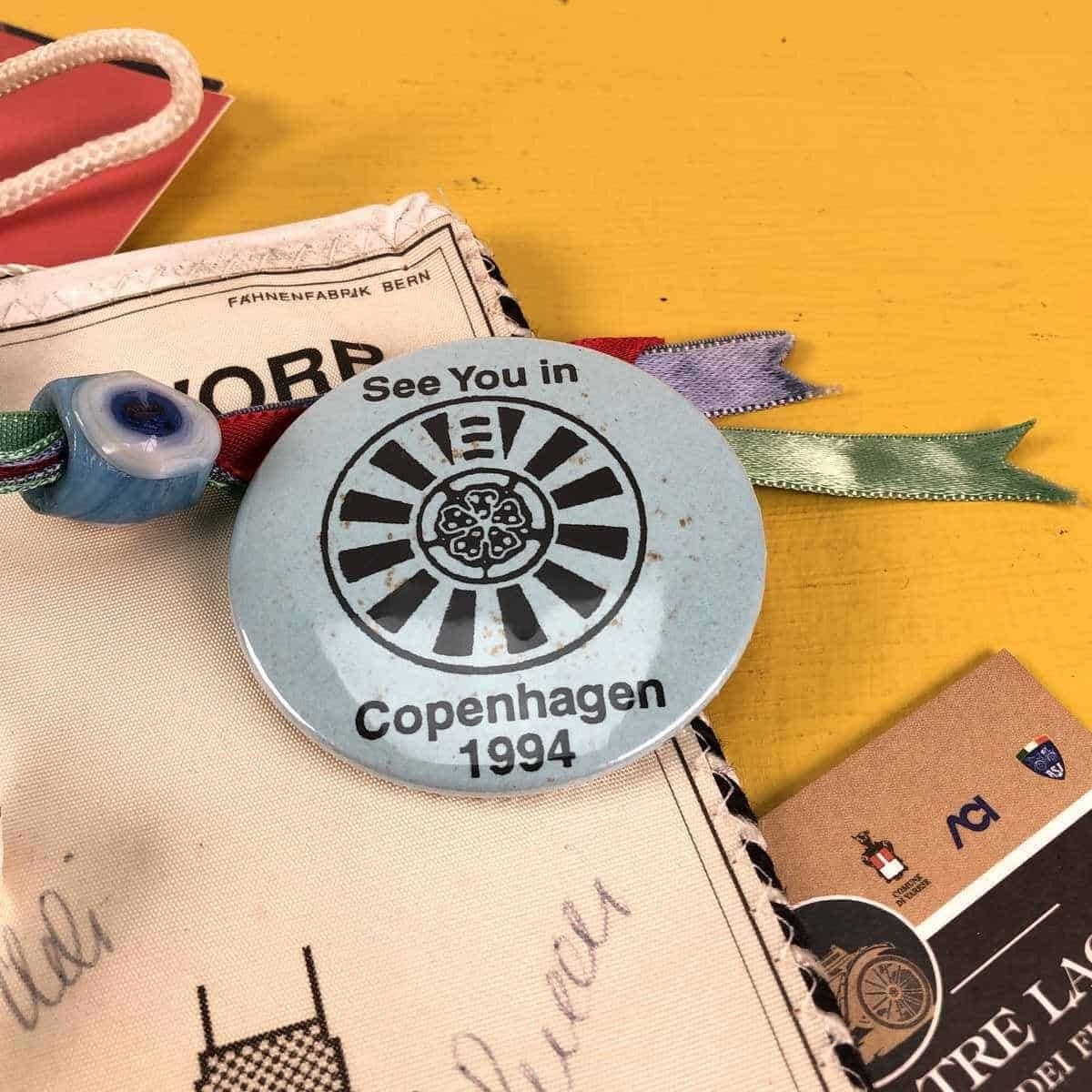 Pennants, Passes, Pins From Vintage Car Rallies And Races   Clay Regazzoni's Autograph Is Present Inside photo 62.0