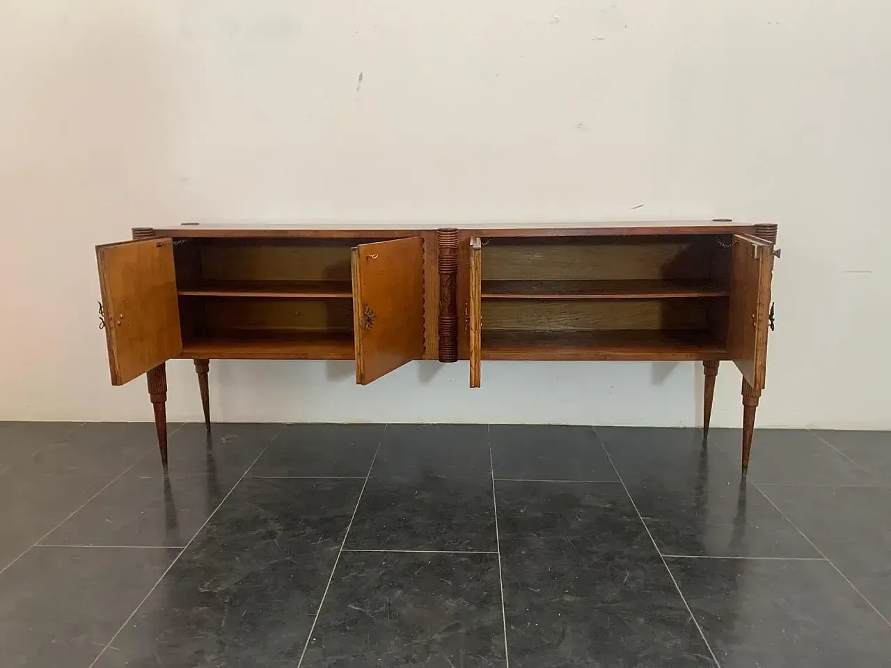 Furniture Sideboard In Style Of Pierluigi Colli For Frama, 1950s photo