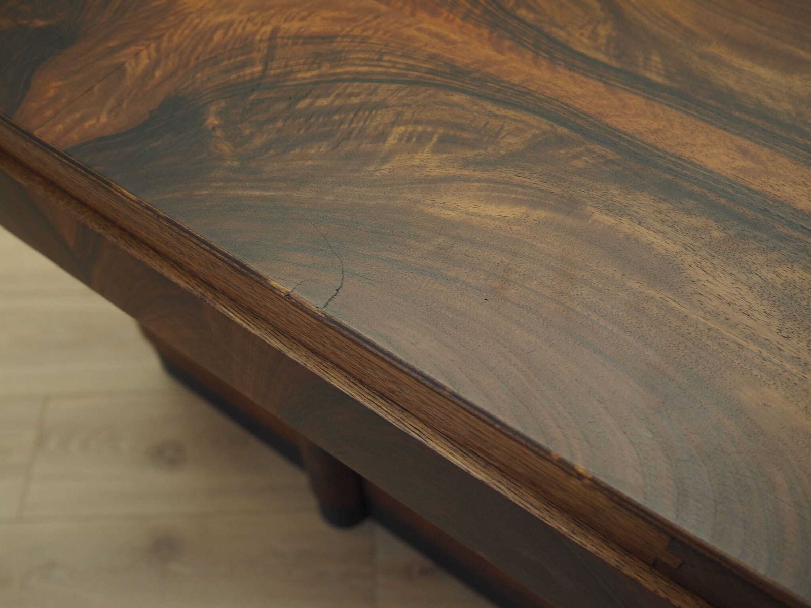 photo furniture Walnut Desk, Italian Design, 1960s, Production: Italy