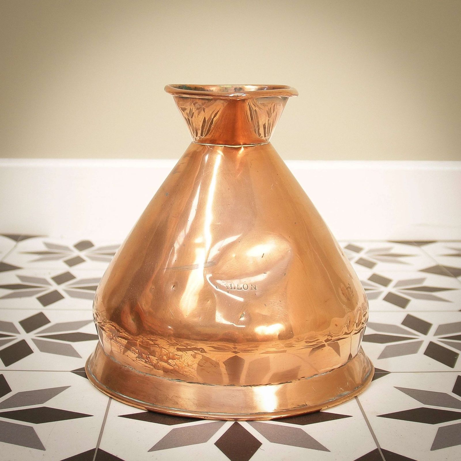 Haystack Jug In Copper Circa 1870 Loftus Of Oxford Street London photo buy