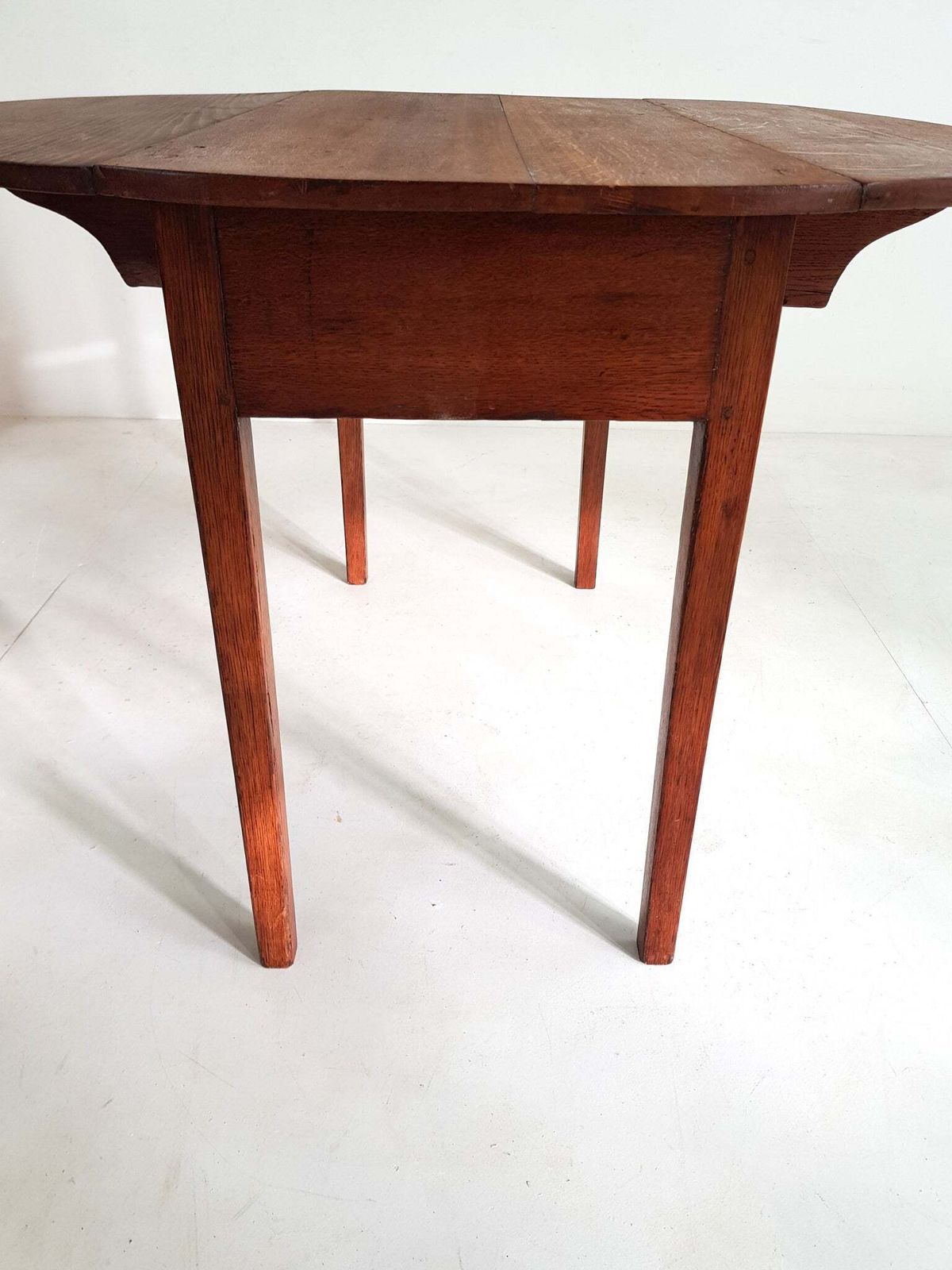 Antique Oak Dining Table / Gateleg Table   Solid Wood   1920s 1950s photo buy