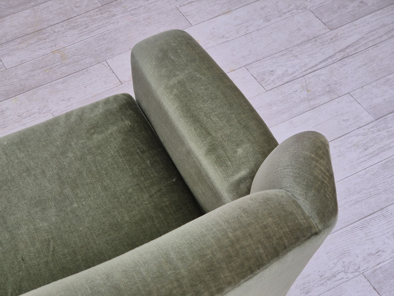 Furniture 1970s, Danish Armchair By Kurt østervig For Rolschau Møbler, Model 61, Original Condition. photo