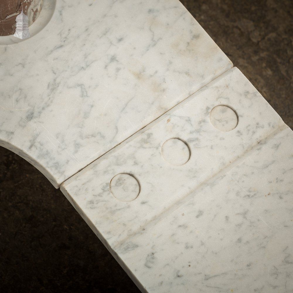 photo furniture Marble Fireplace Surround, White.