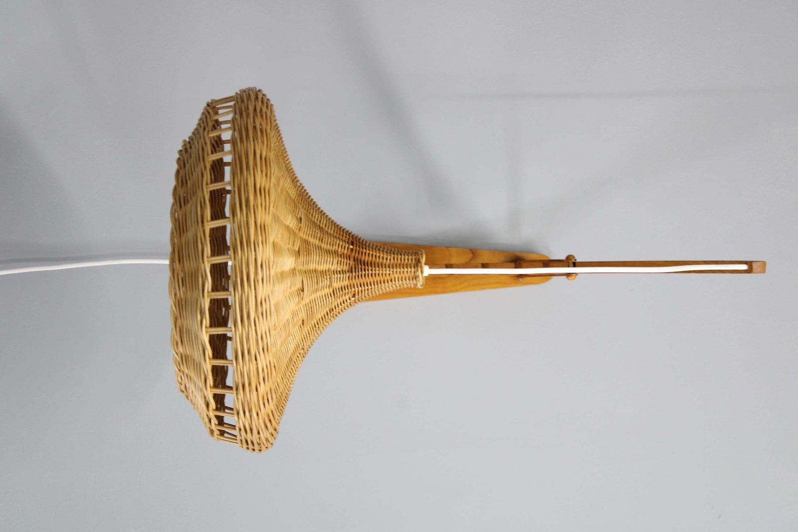 1960s Wall Wooden Lamp By Pokrok Zilina, Czechoslovakia photo Lighting