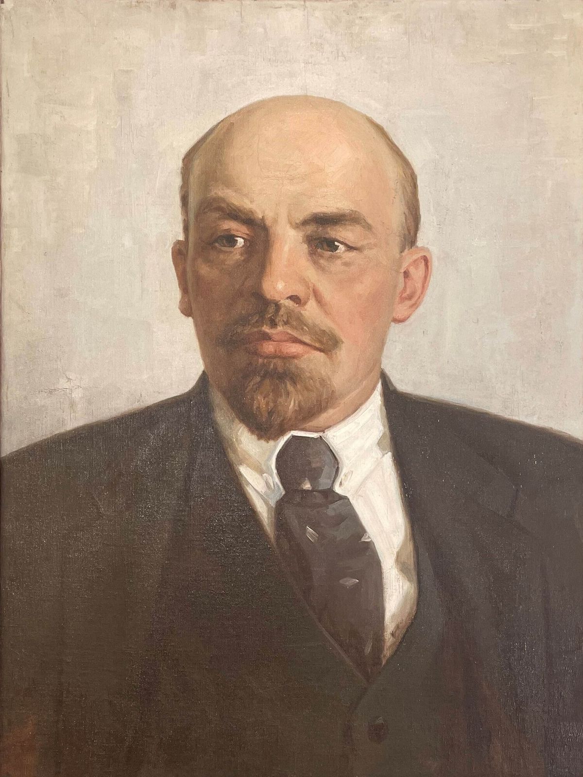 20th Century Continental School 'Portrait Of Lenin' photo furniture