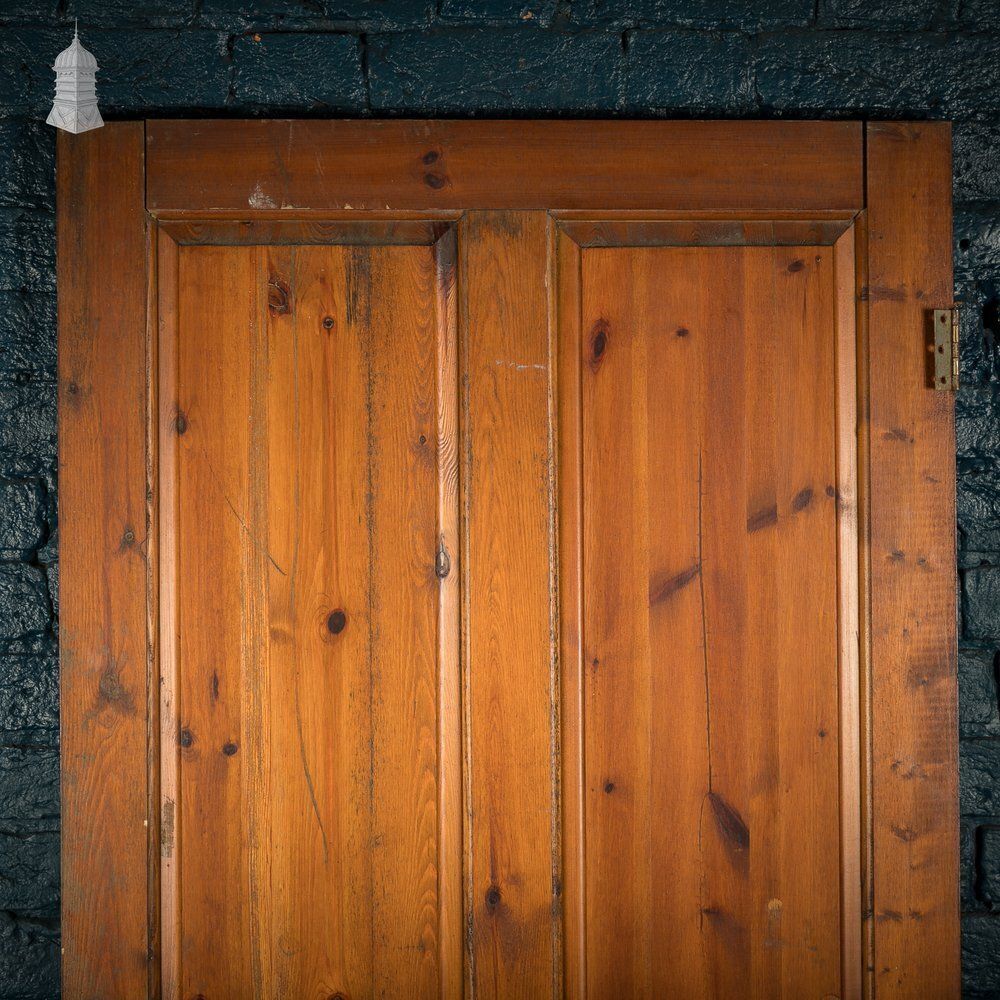 4 Panel Pine Door – Moulded Panels, Stained Finish photo furniture