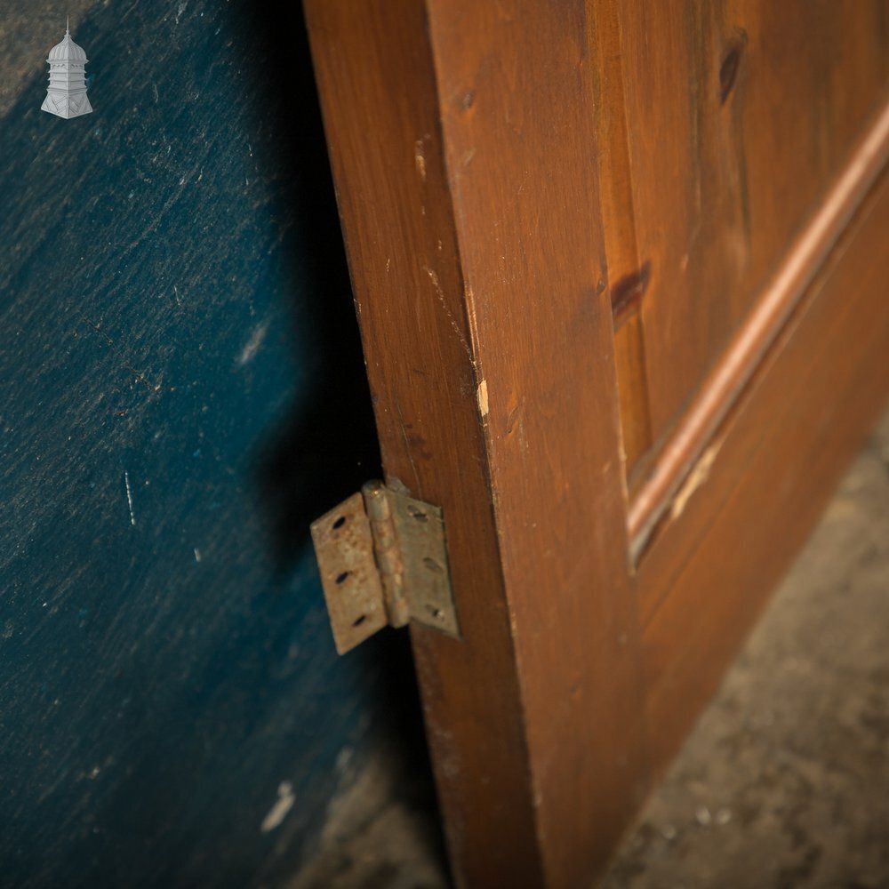 photo buy 4 Panel Pine Door – Moulded Panels, Stained Finish