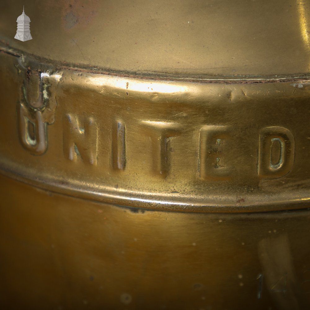 photo furniture Brass Milk Churn, United Dairies Wholesale Ltd.