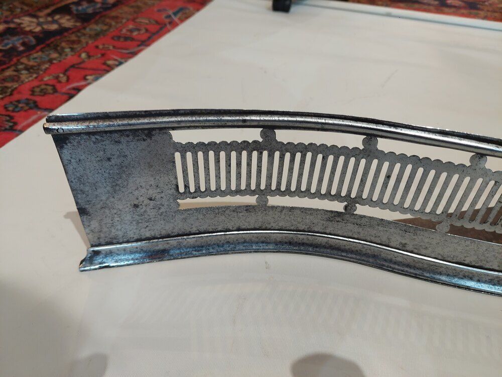Georgian Steel Fire Hearth Curb Fender photo furniture