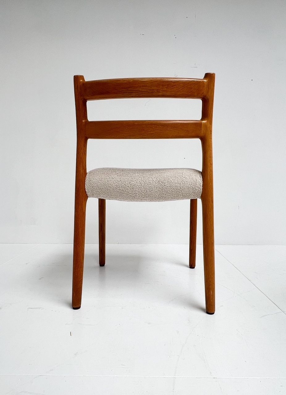 Set Re Upholstered Model 84 Chairs By Niels Otto Møller, 1960s photo buy