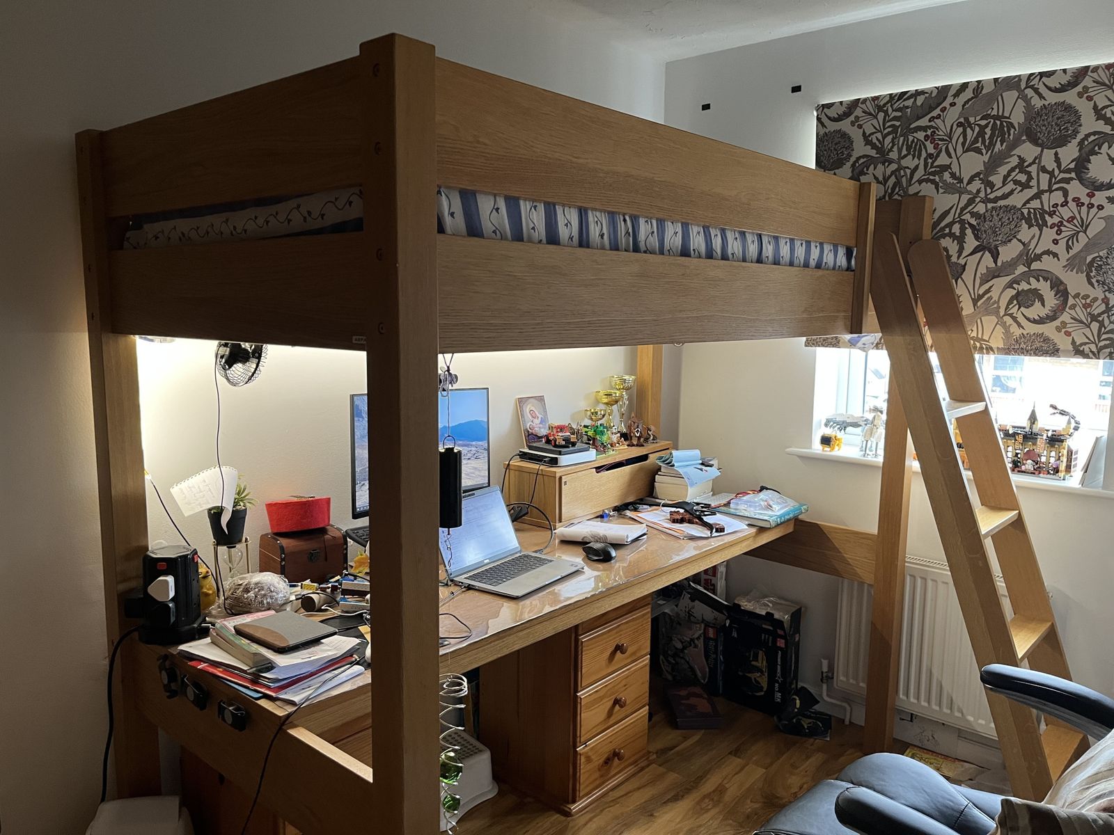 Aspace Winslow High Sleeper With Desk
