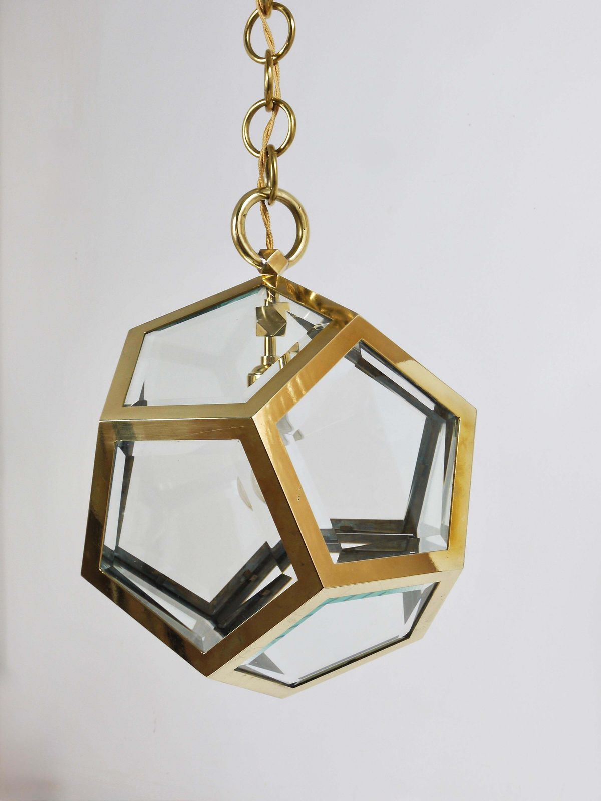 photo buy Adolf Loos Dodekaeder Pendant Lamp Chandelier, Friedrich Otto Schmidt, 1900s