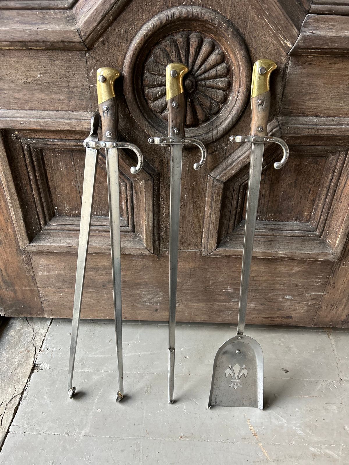 19th Century French Army Bayonet Fire Tools photo for sale