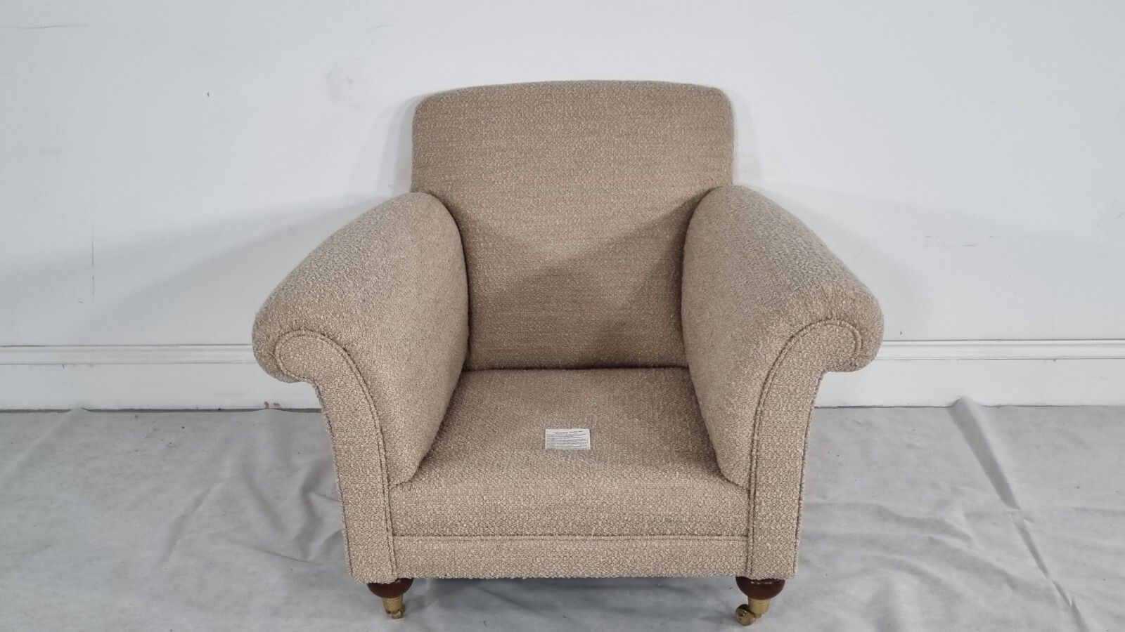 Duresta Wentworth Chair  In Honey Boucle Fabric Stunning Condition photo buy