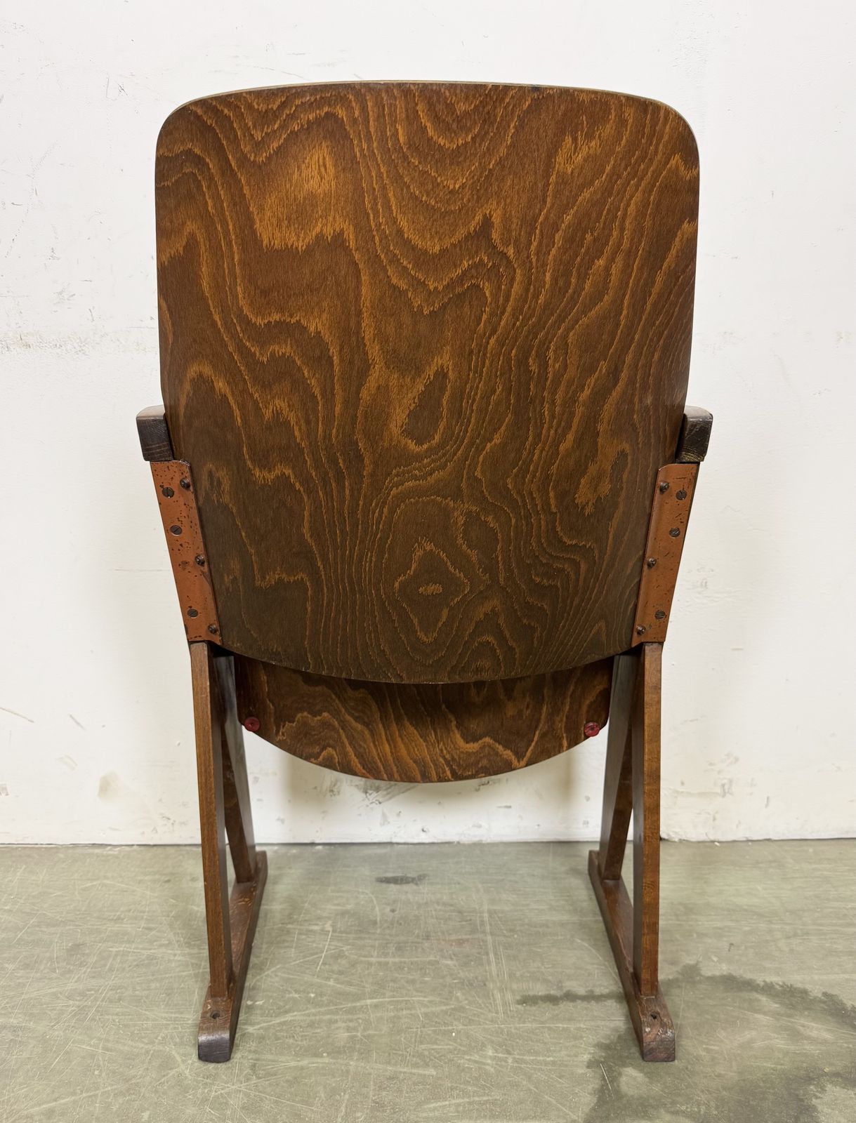 Furniture Vintage Cinema Theatre Chair From Ton, 1960s, 3x photo