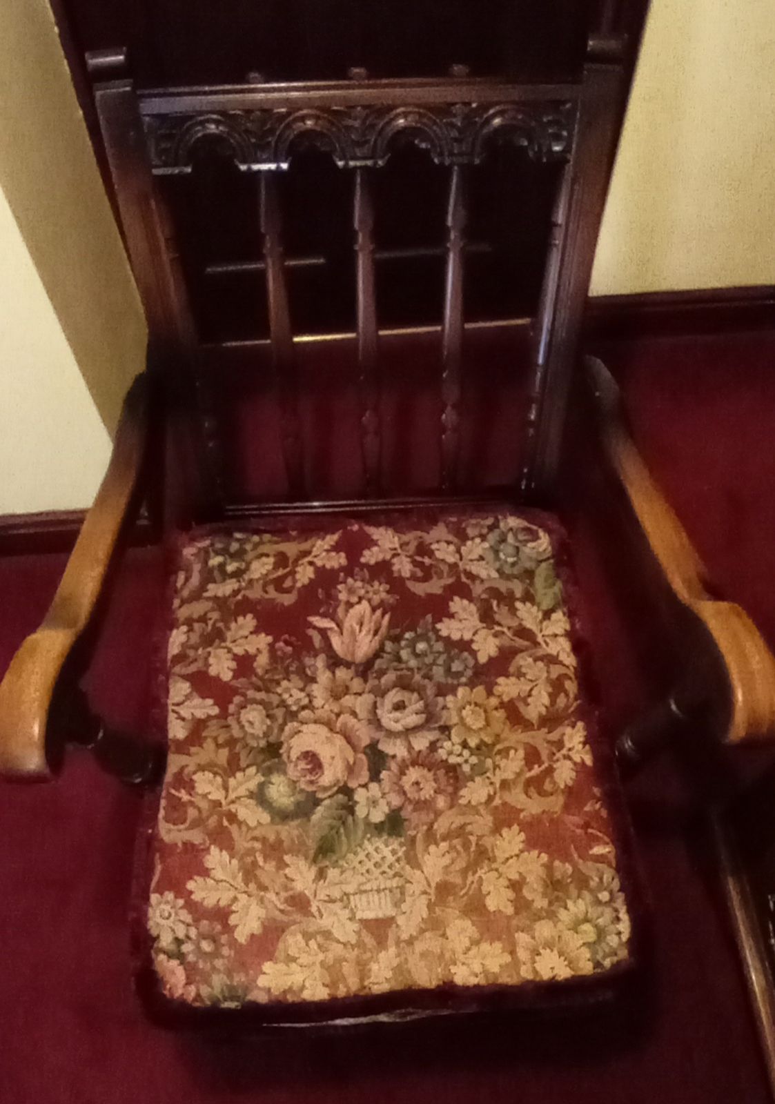 Ercol 1950s Armchair In Dark Oak photo Furniture