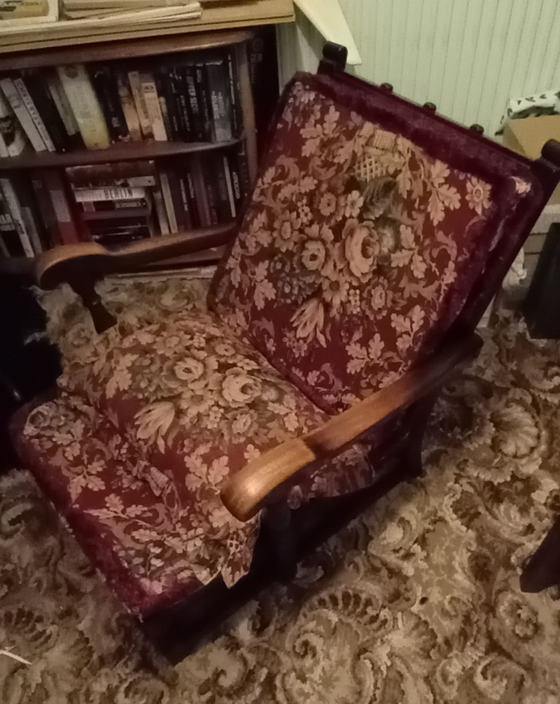 Ercol 1950s Armchair In Dark Oak photo vinterior