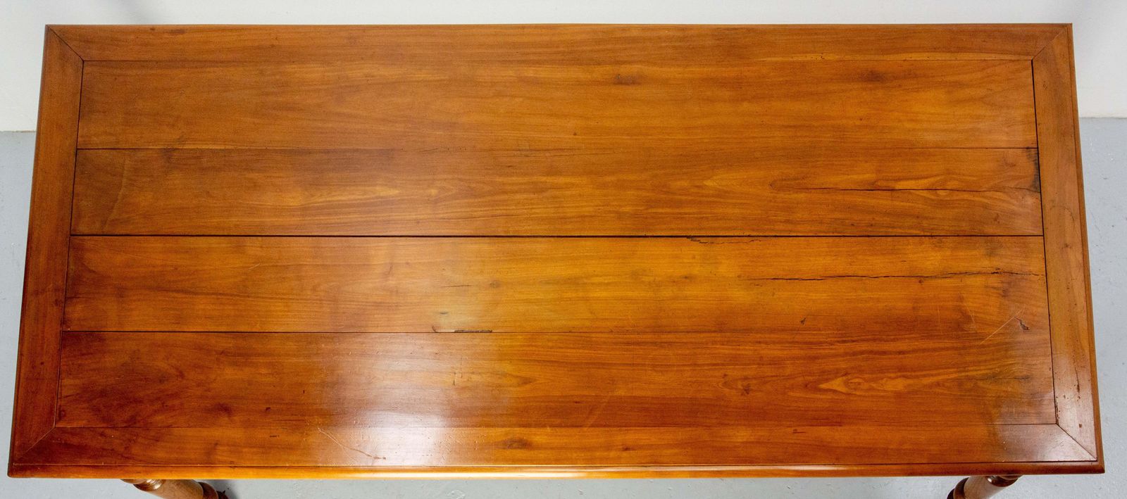 French Cherrywood Table Louis Philippe Period, Mid 19th Century photo vinterior