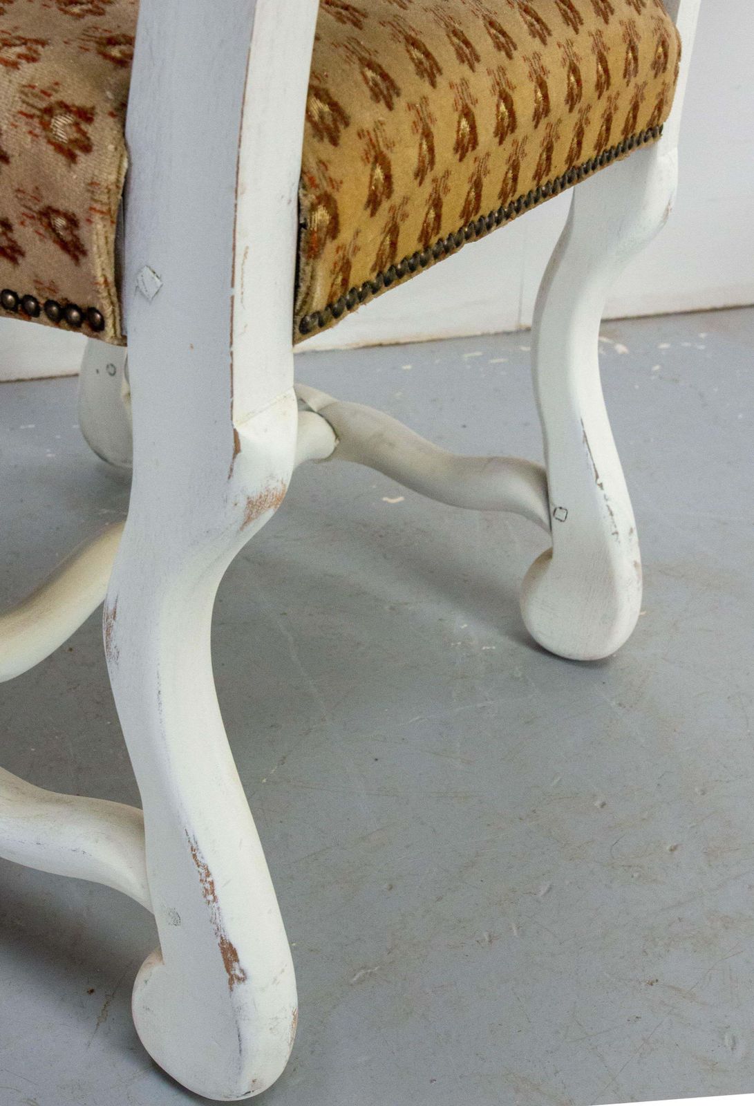 photo buy Six French Dining Chairs Beech Os De Mouton Louis XIII St. Refinished Circa 1960