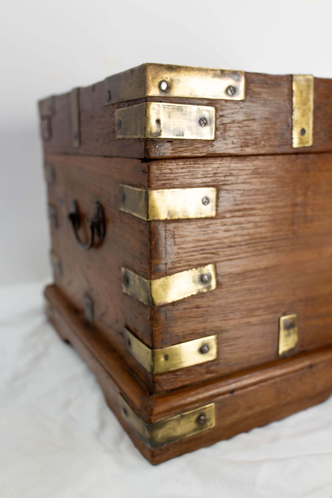 19th Century Little Chest Or Coffer Carved Oak, French photo buy