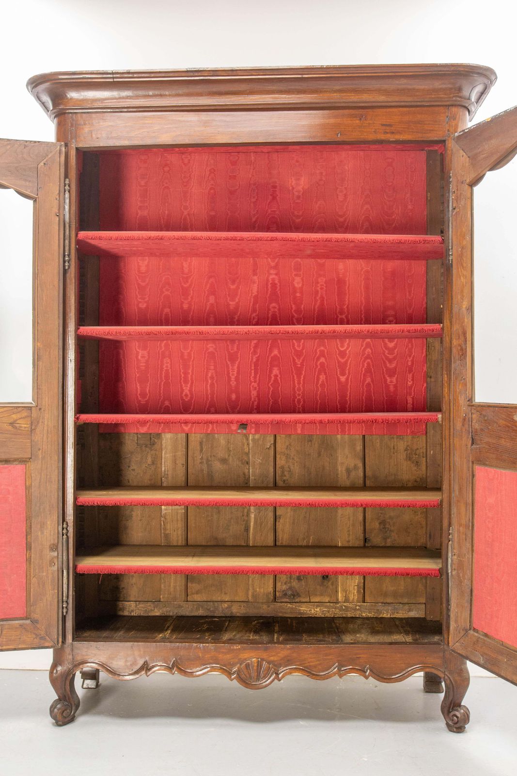 photo vintage French Louis 15 Ash Book Case Vitrine Armoire Mid 18th Century