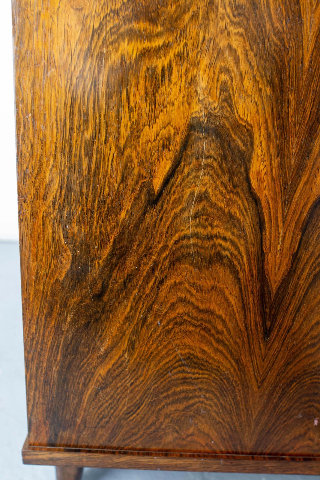 French Commode Chiffonnier Chest Of Drawers Veneered Rosewood, 20th Mid Century photo 1106.0