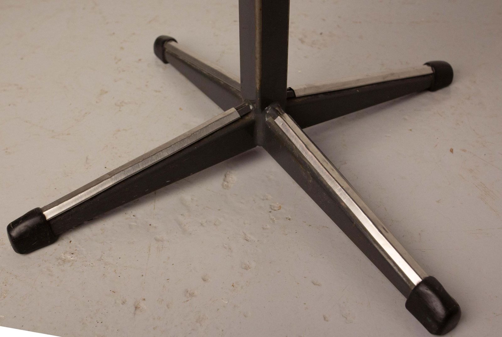 photo furniture Nertherlands Pair Of Scholar Stools From Amsterdam Beech And Metal, Circa 1950