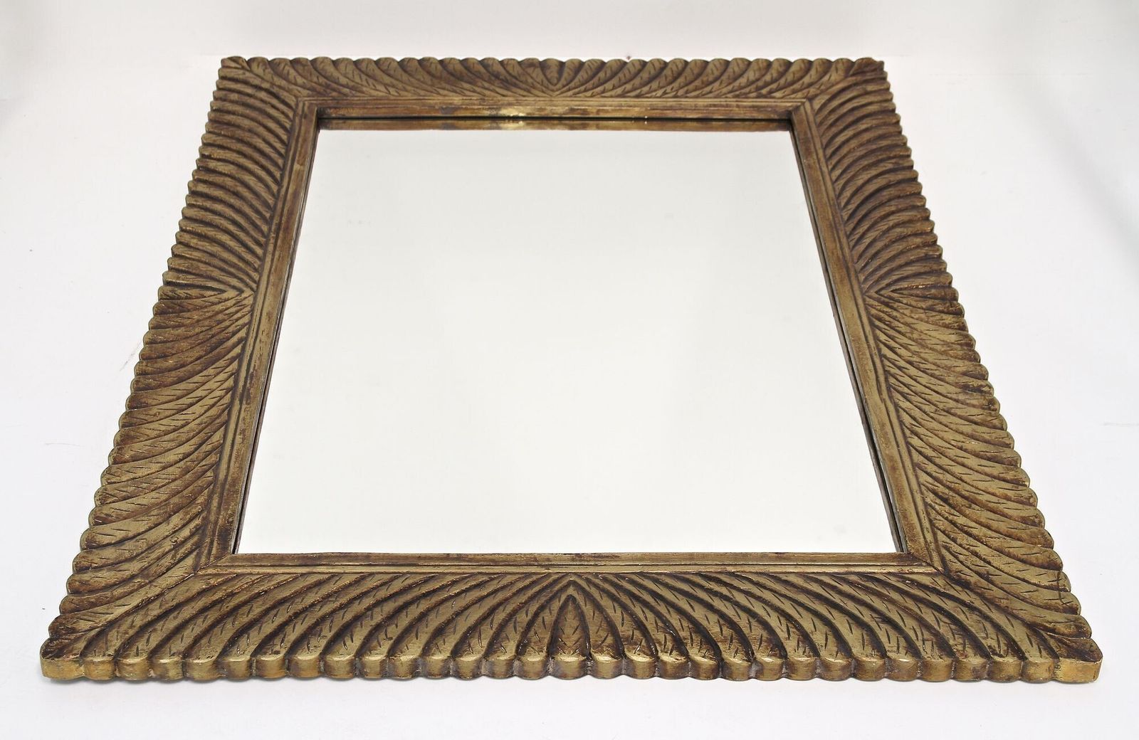 photo buy Monumental Gilt Mid Century Wall Mirror, Handcarved, Italy Circa 1940/50