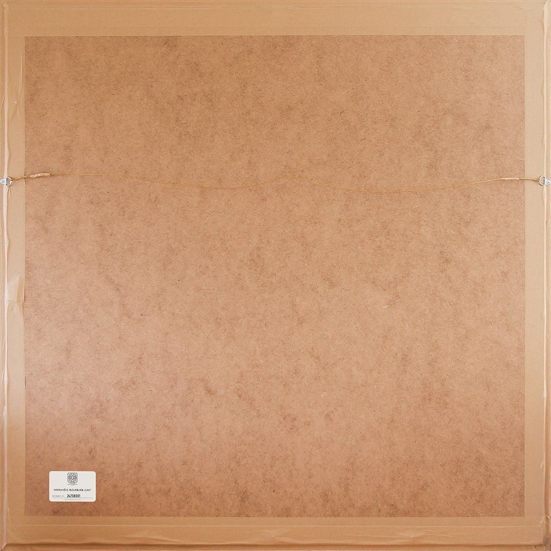 Hermes X Edouard Baribeaud, Acte III Scene I, La Clairiere, 90cm, Framed Silk Scarf photo for sale