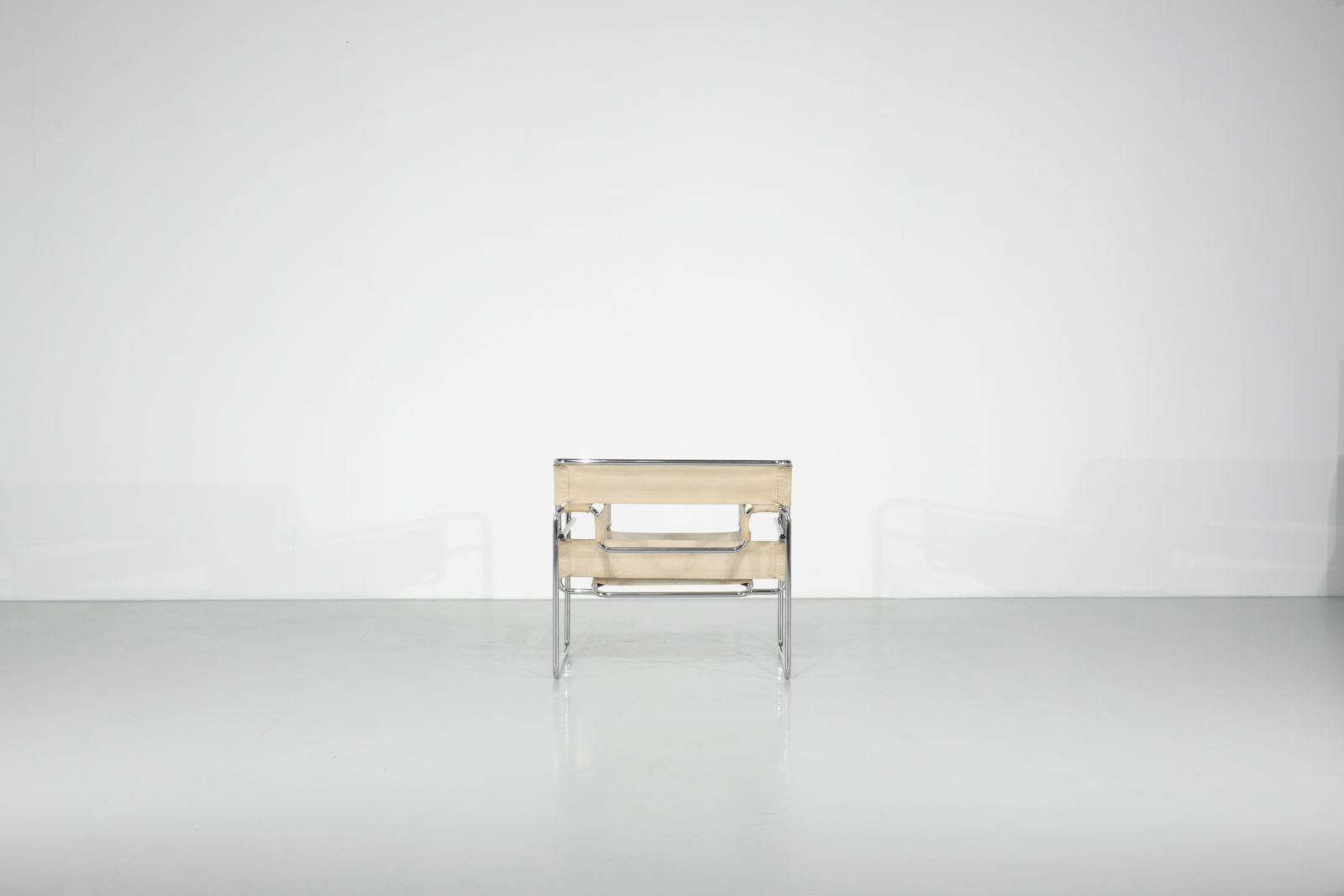 Armchair "B3 Wassily" Fabric By Marcel Breuer For Gavina, 1925s. photo furniture
