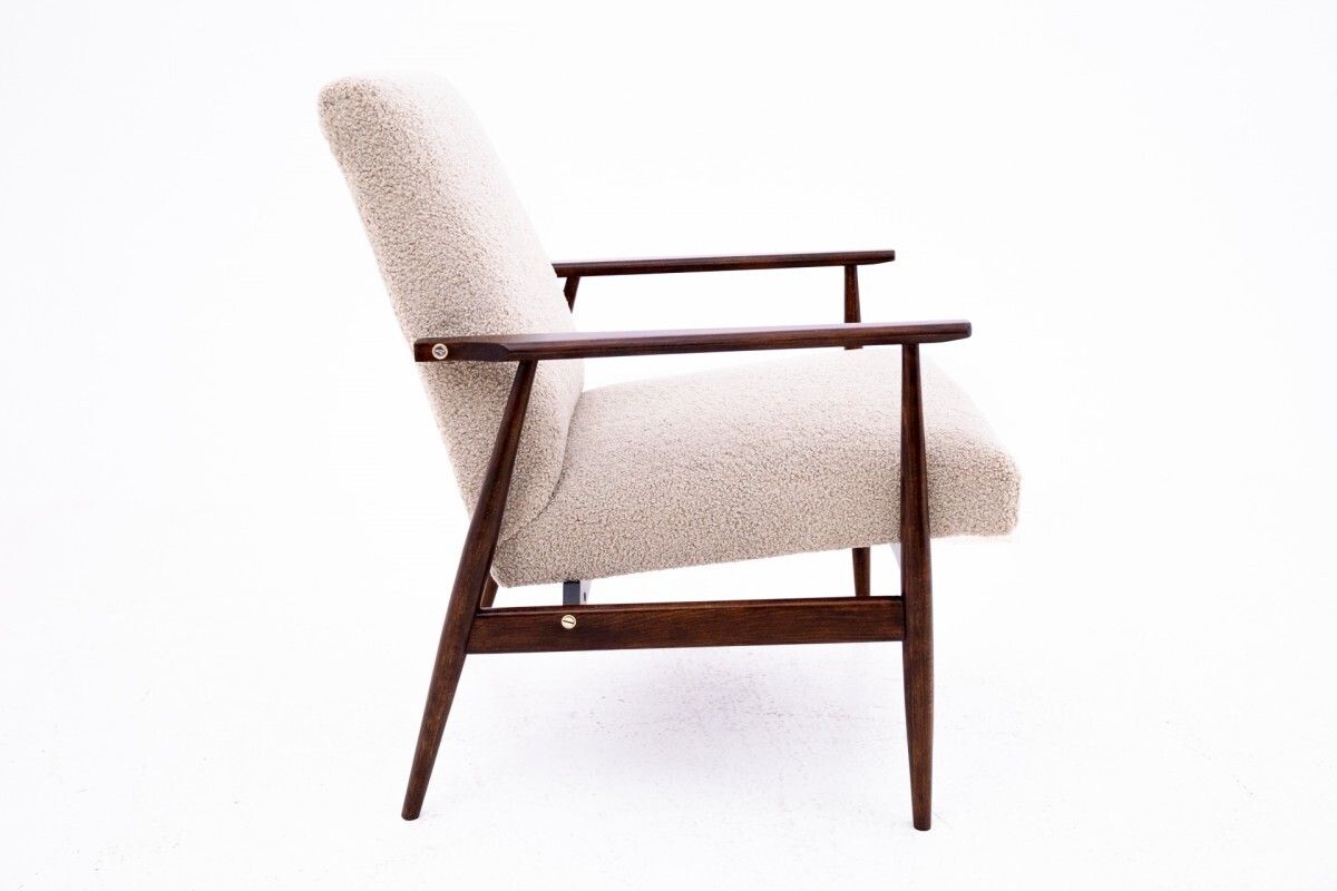 Armchair, Model 300 190, Designed By H. Lis, Poland, 1960s. After Renovation photo vintage