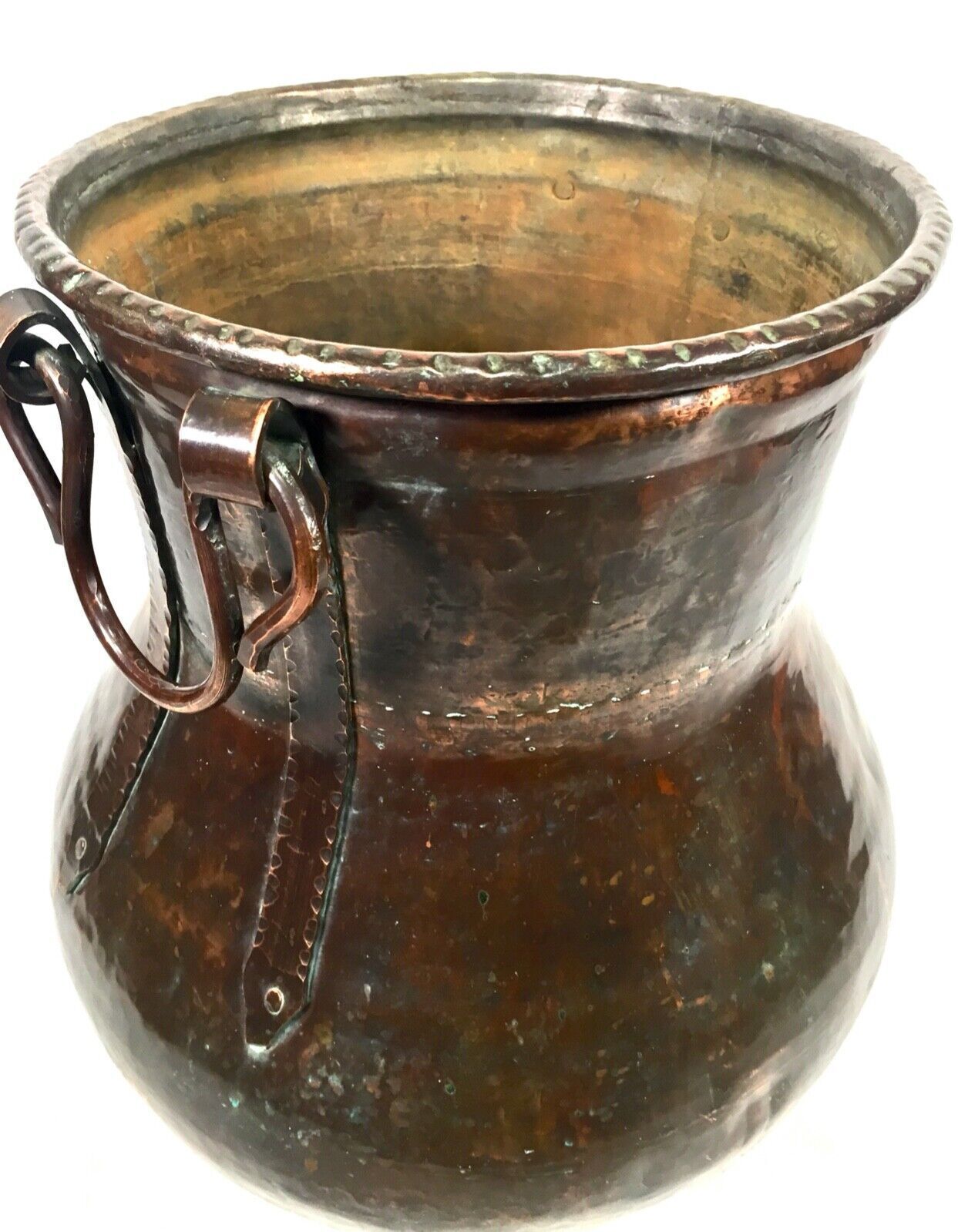 Antique Art Nouveau Very Large Copper Urn / Jug / Vase C.1900 / Arts & Crafts photo Home Decor