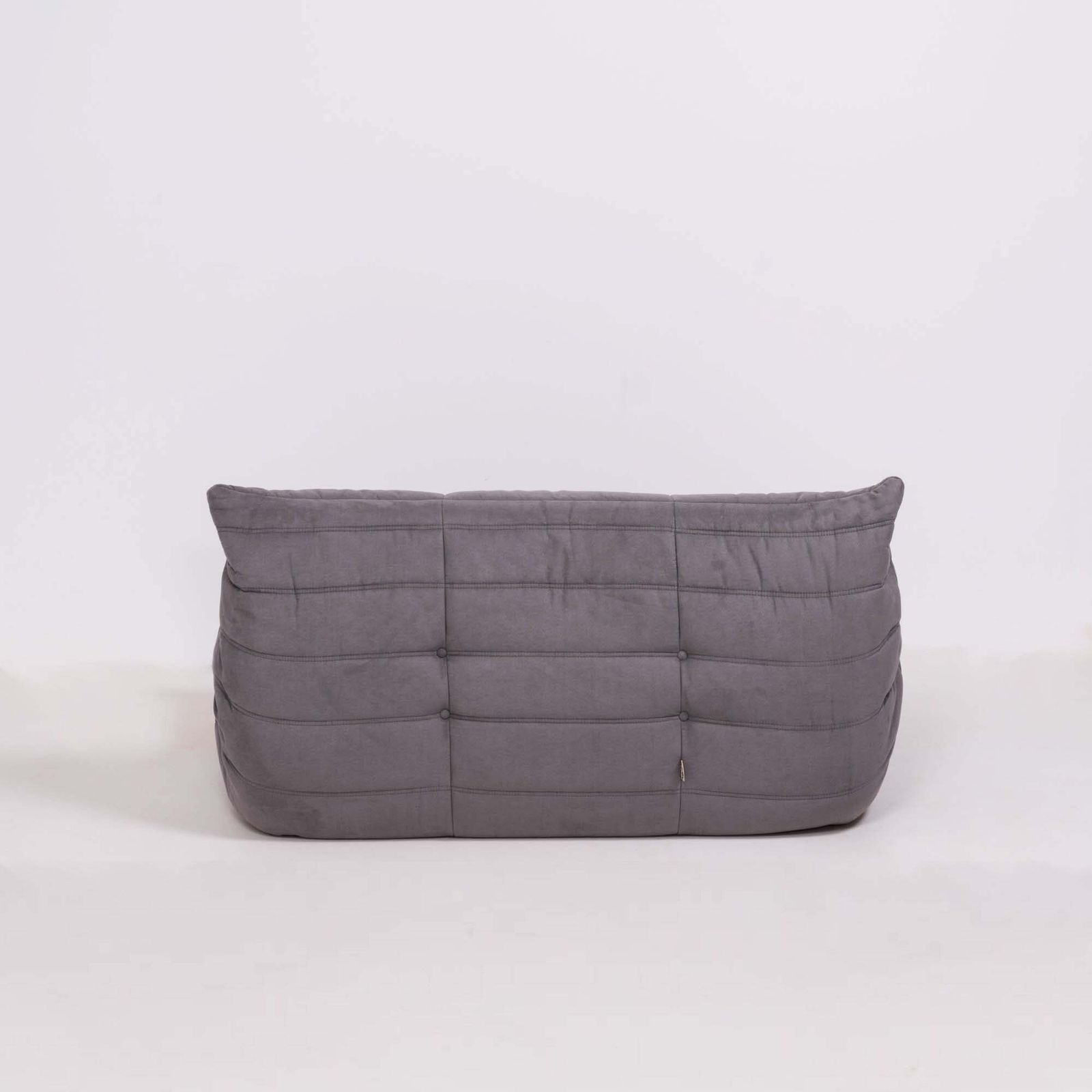 Ligne Roset By Michel Ducaroy Togo Grey Modular Sofa And Footstool, Set Of Five photo for sale