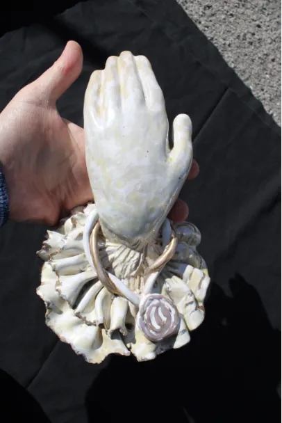 Hand Sculpture School Fausto Melotti 1940s Vera Magda Braga photo 810.0