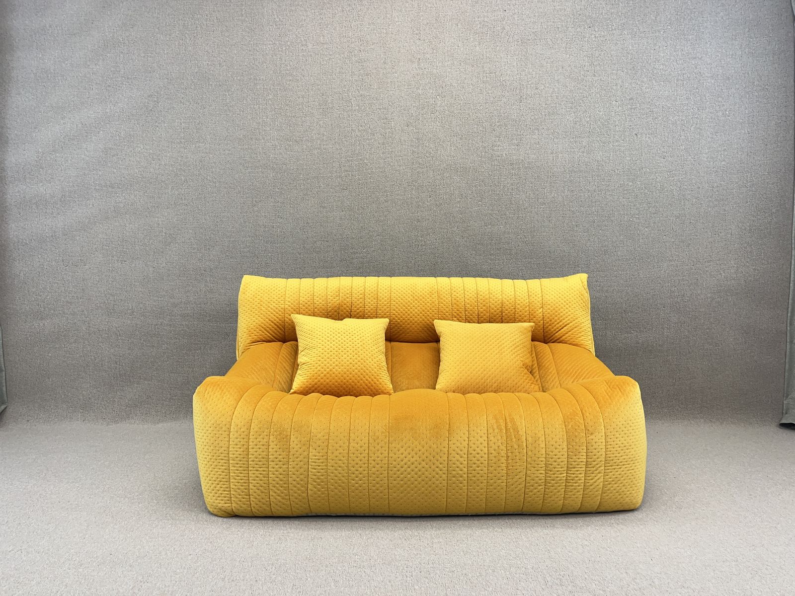 Yellow 2 Seater Aralia Sofa From Ligne Roset photo for sale