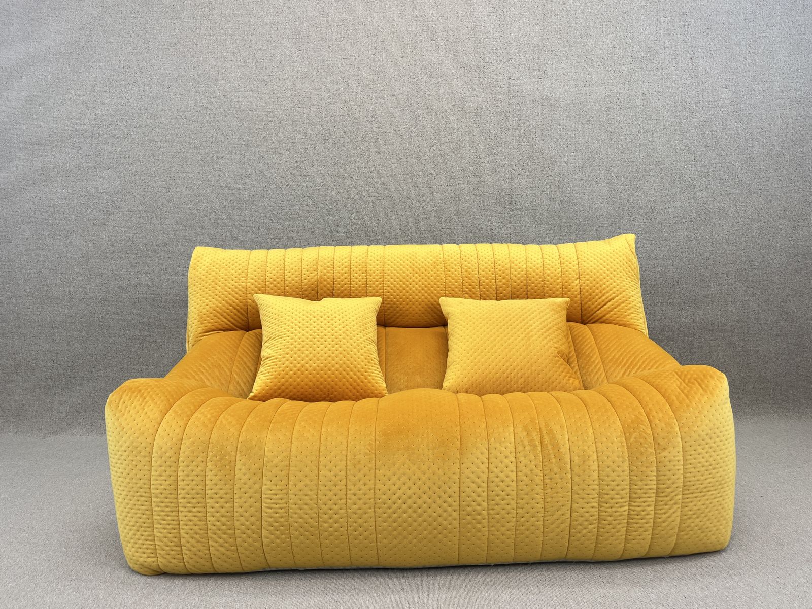 photo buy Yellow 2 Seater Aralia Sofa From Ligne Roset