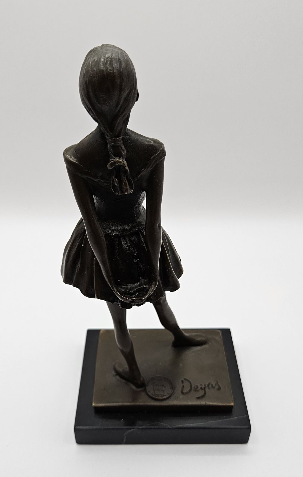 After Edgar Degas   Bronze Figure Of A Young Female Dancer photo buy