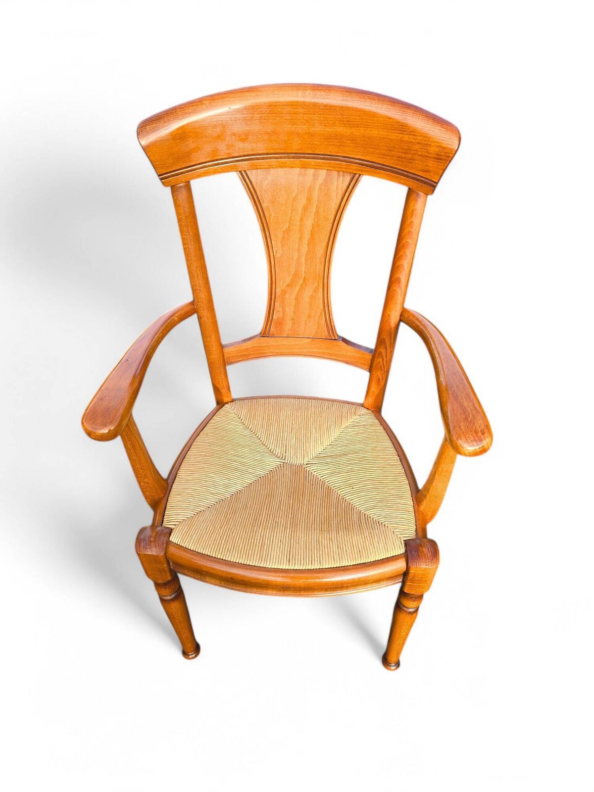 Set Of 4 Chairs   Provencal Style Armchairs photo vintage