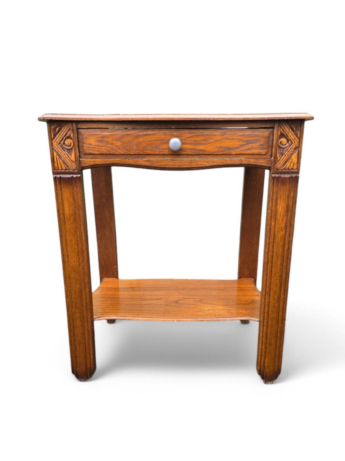 Art Deco Bedside Table   Pedestal Table photo vinterior