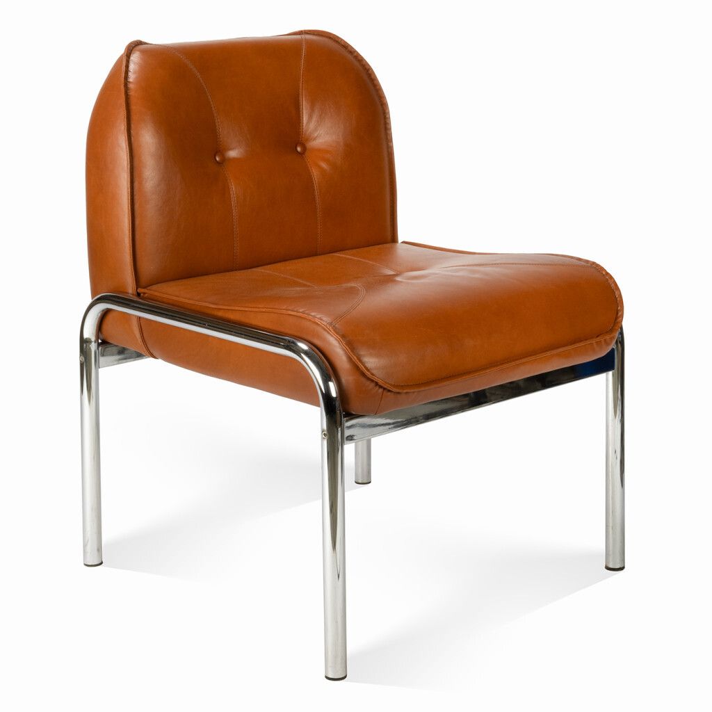 Leather Armchair Eurochair, 1800s