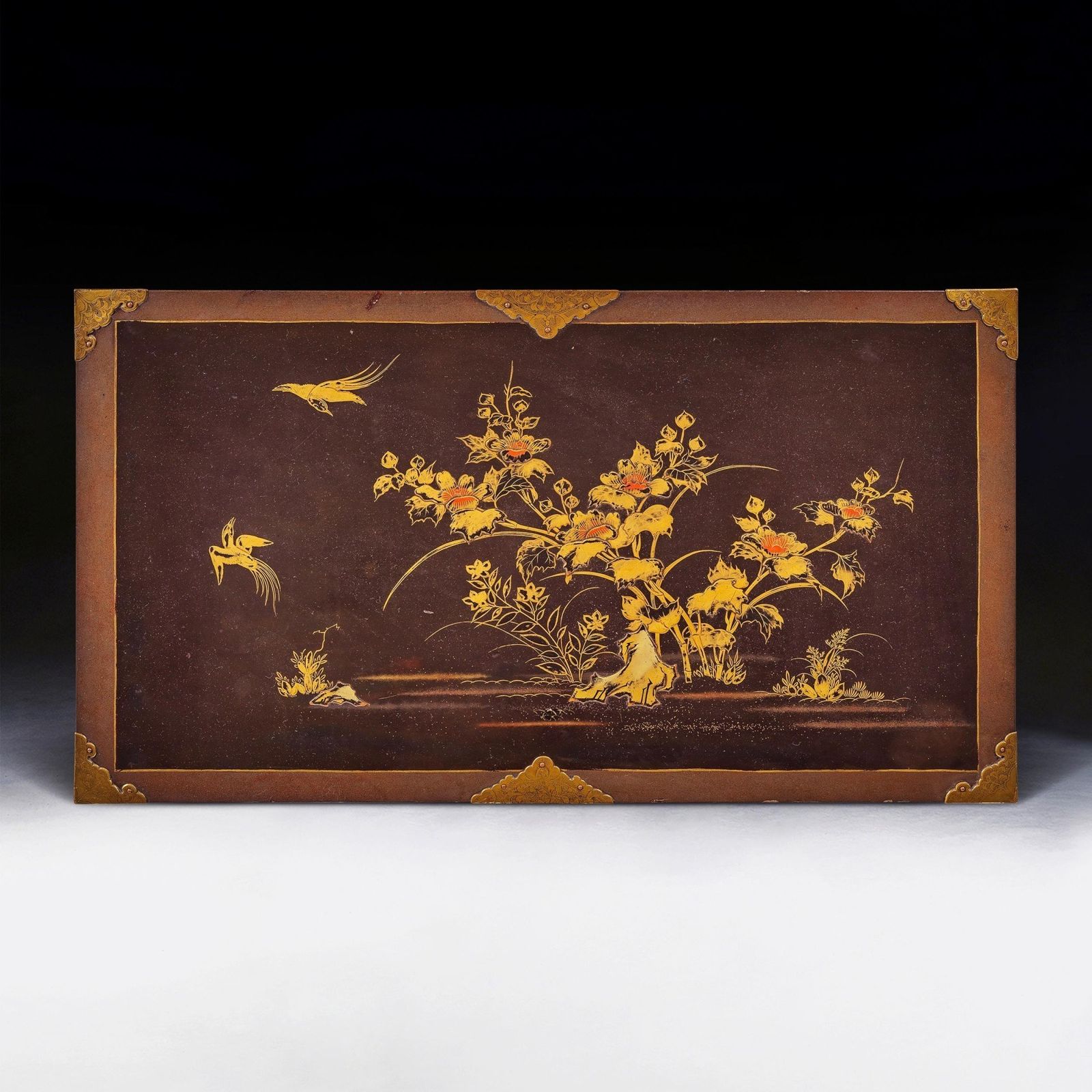 17th Century Japanese Lacquer Cabinet On French Giltwood Regence Stand photo vinterior