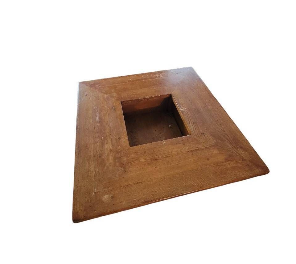 Square Oak Coffee Table photo buy
